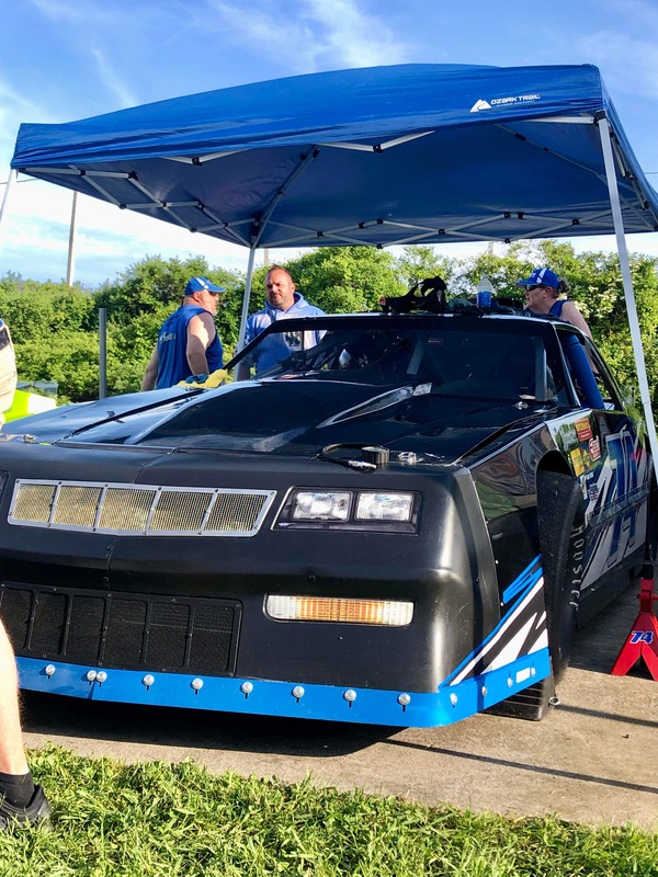 PG Racing Team 74 race-day moment