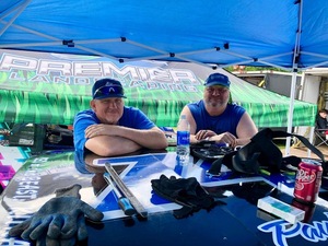 PG Racing Team 74 crew working together at the track