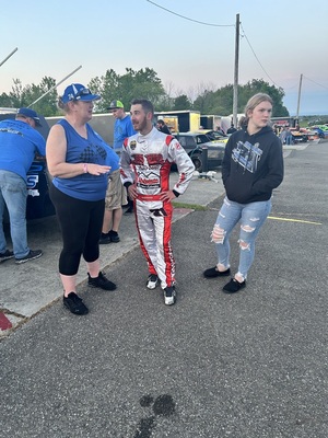 PG Racing Team 74 members at the racetrack